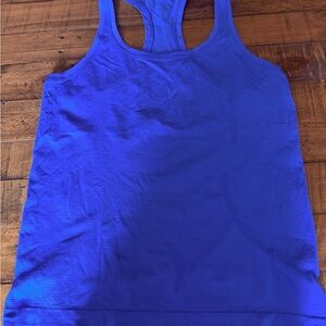 lululemon athletica Vibrant Blue Tank Top